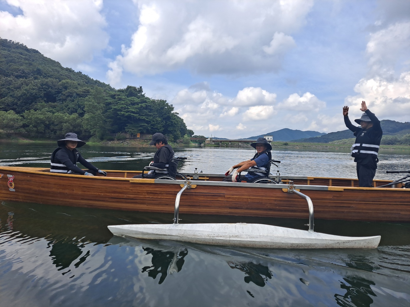 마장호수 출렁다리 사진 4