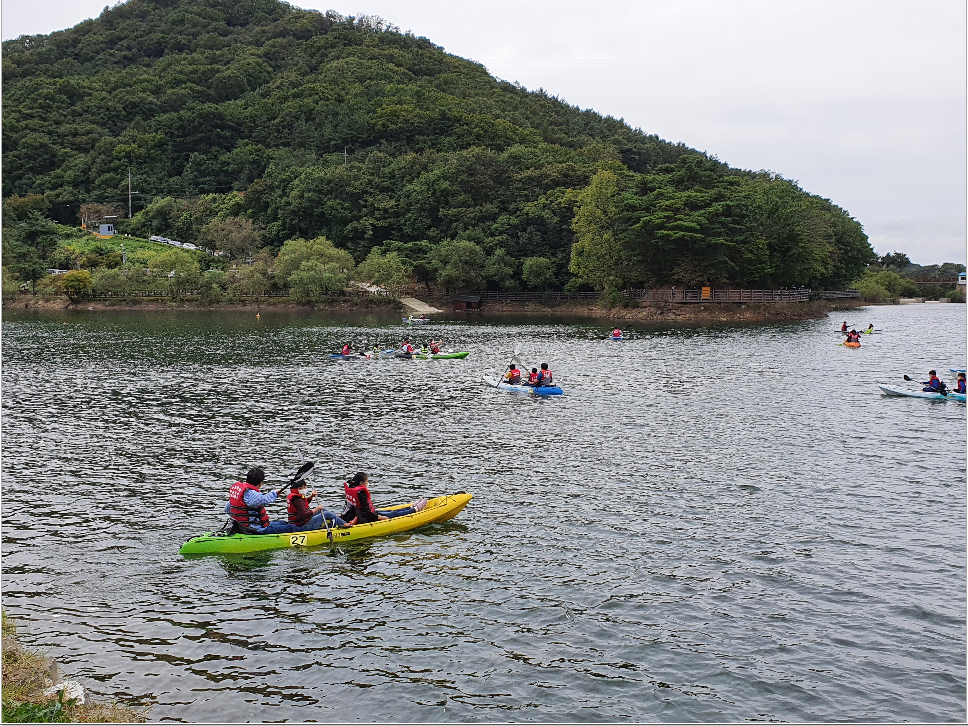 마장호수 출렁다리 사진 5