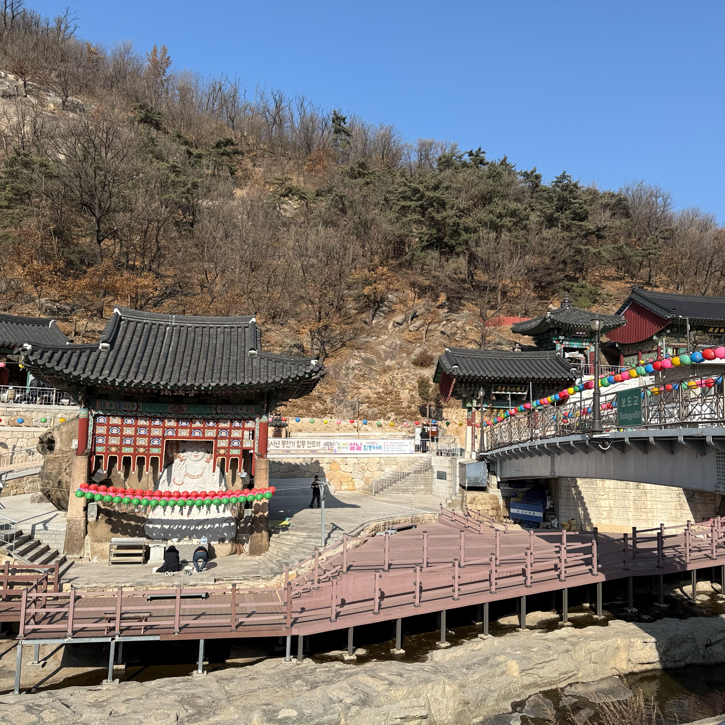 옥천암 마애보살좌상 사진 2
