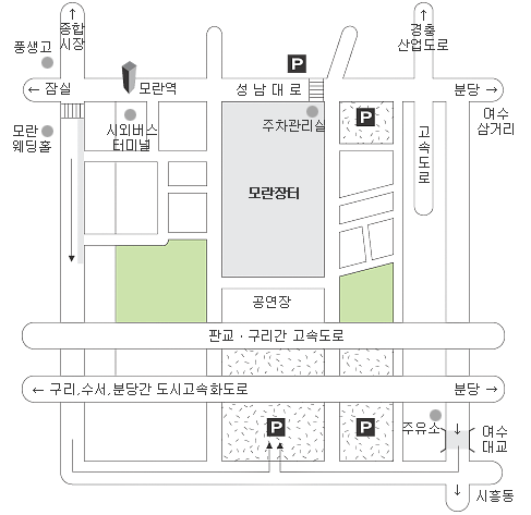 모란민속5일장 사진 2