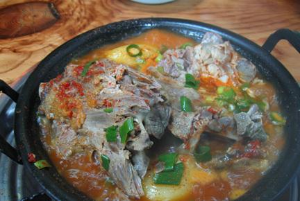 서부감자국 사진 2