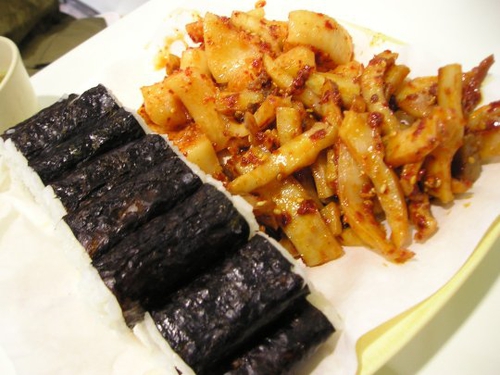 명동충무김밥 사진