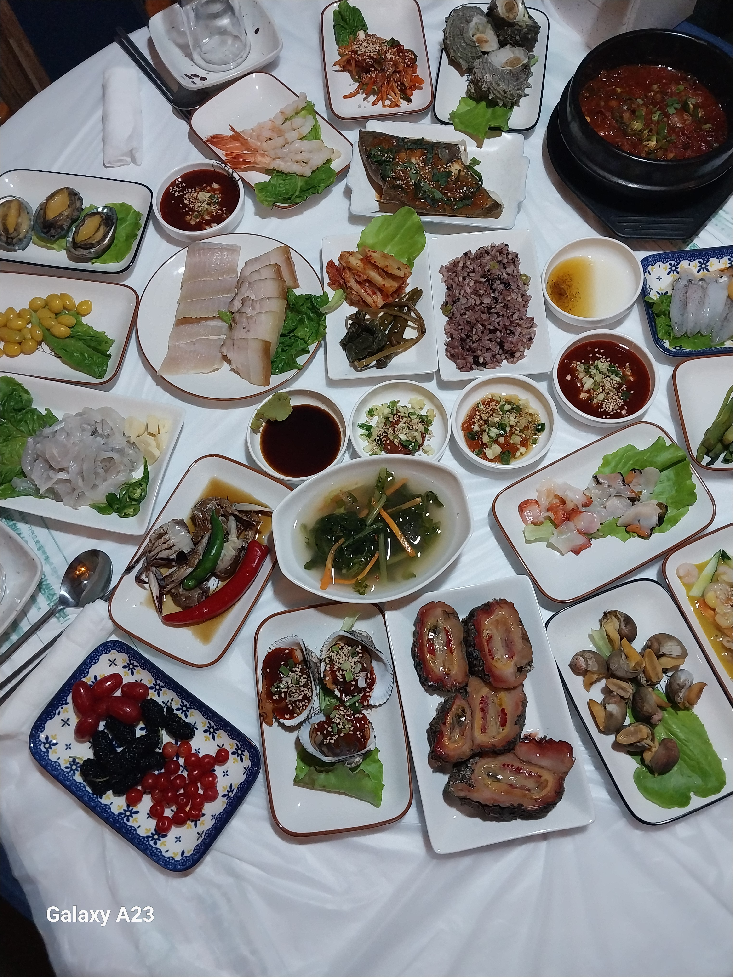 석양실비 사진