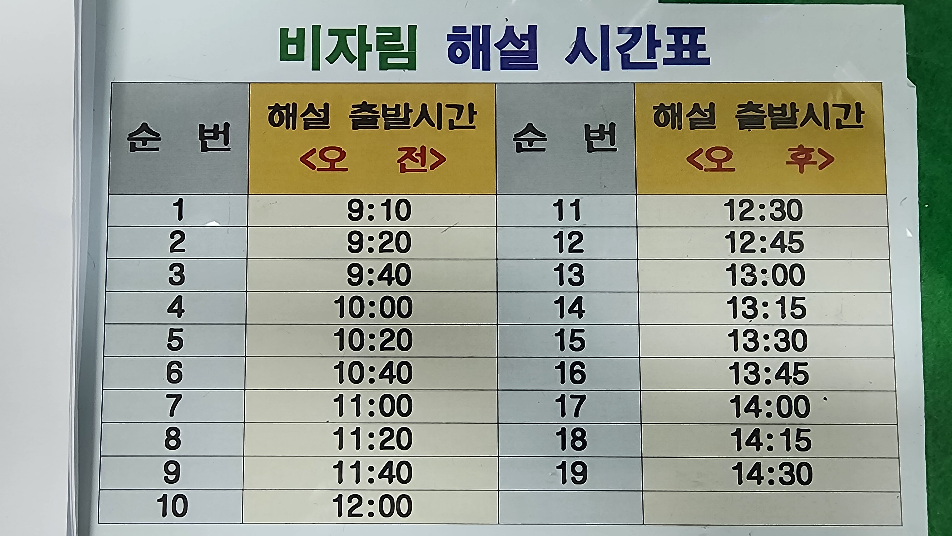 비자림 사진 2