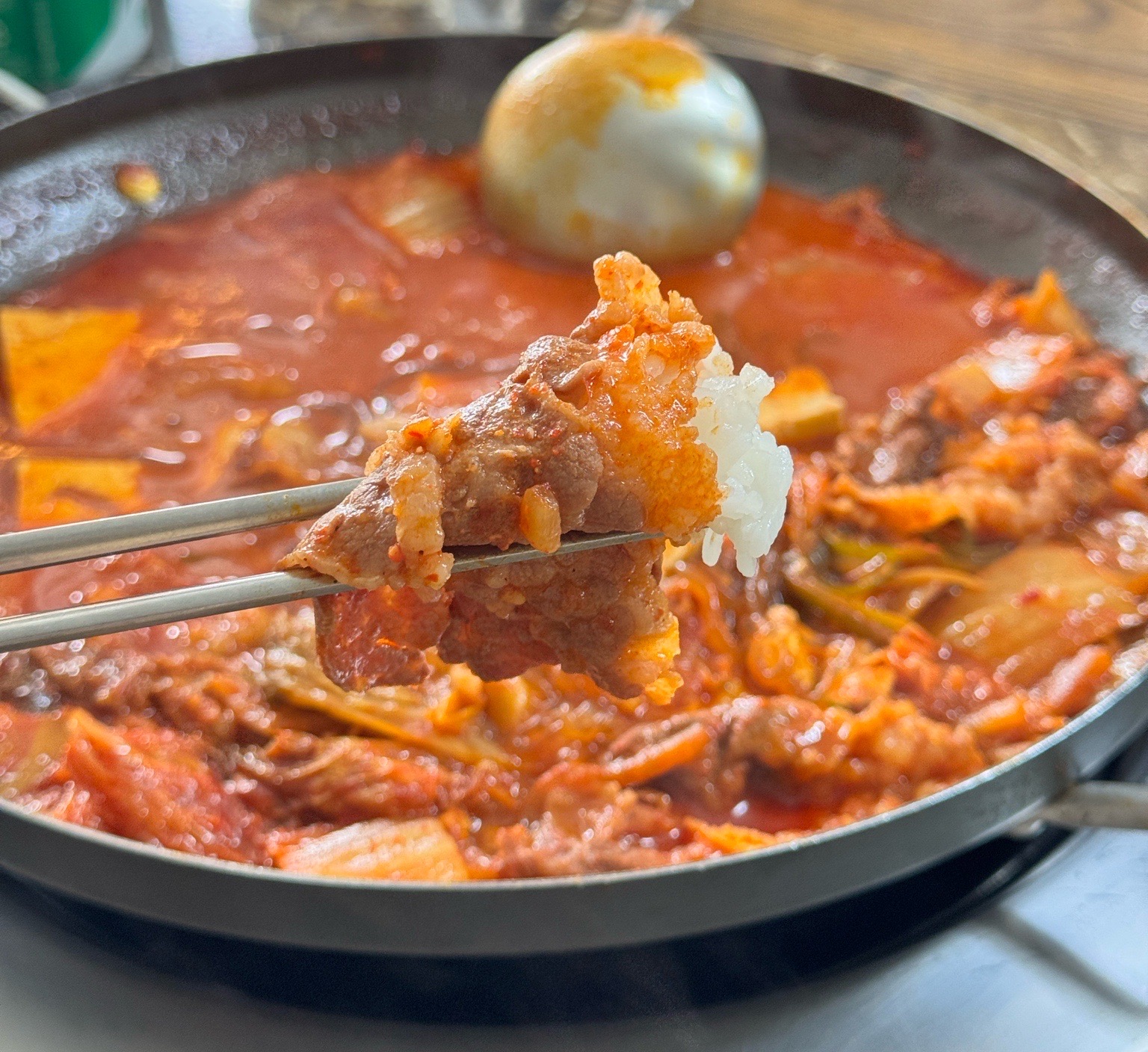 이정희차돌박이김치두루치기 사진 4