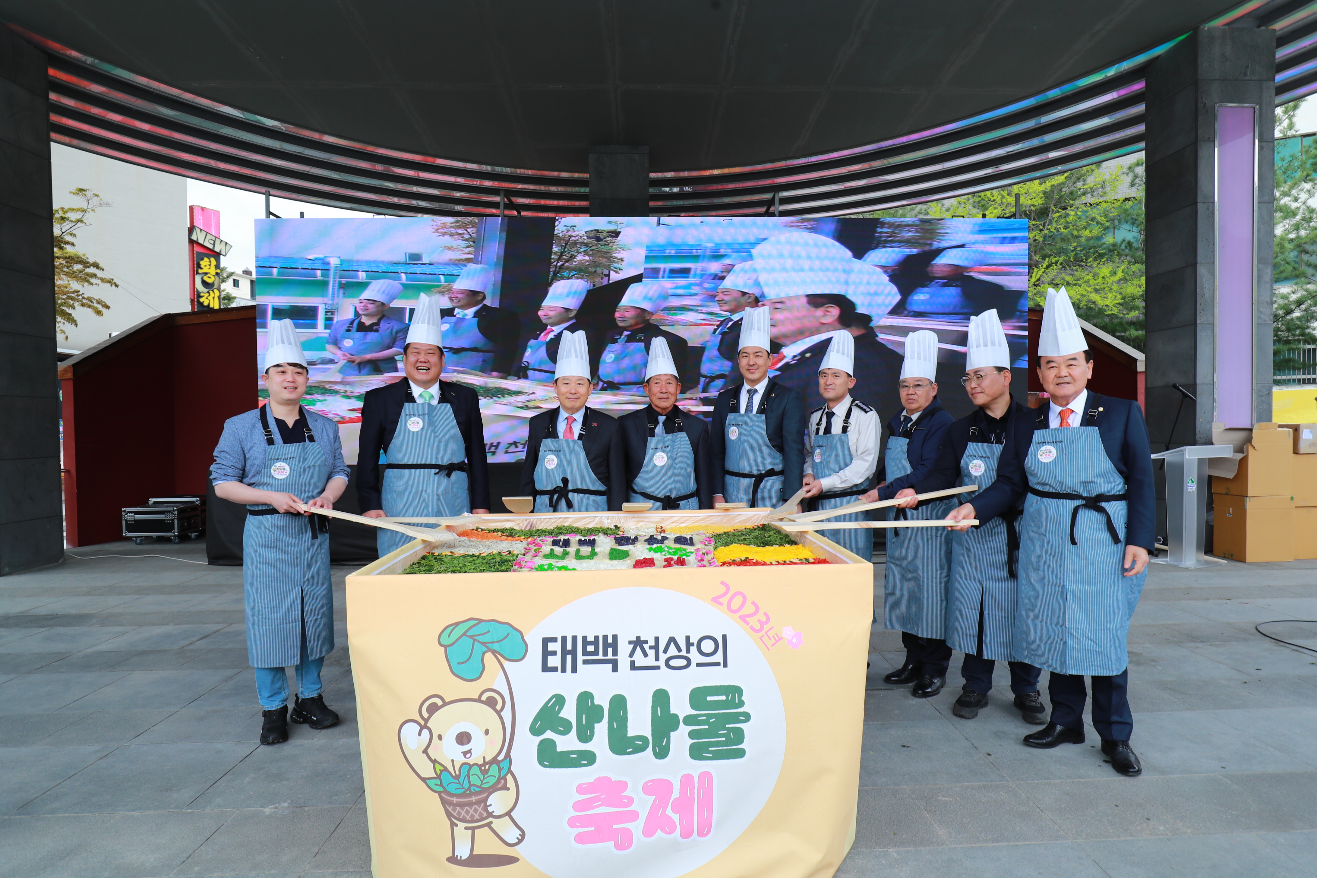 태백 천상의 산나물 축제 사진