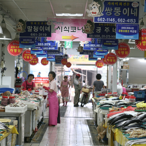 주문진수산시장 사진 2