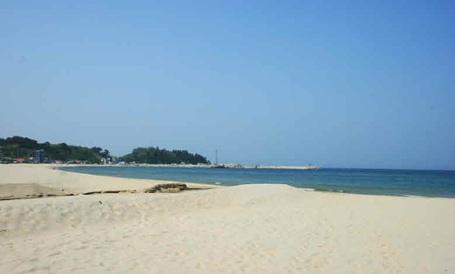 죽도해수욕장 사진 1