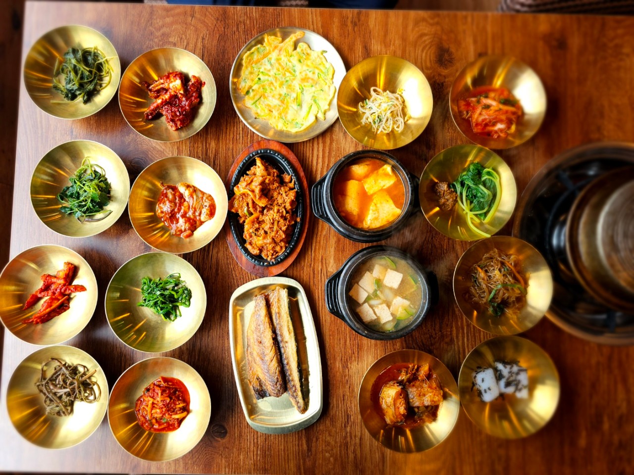 교산가마솥밥한상 사진