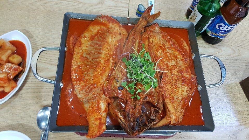 구룡포막회 사진