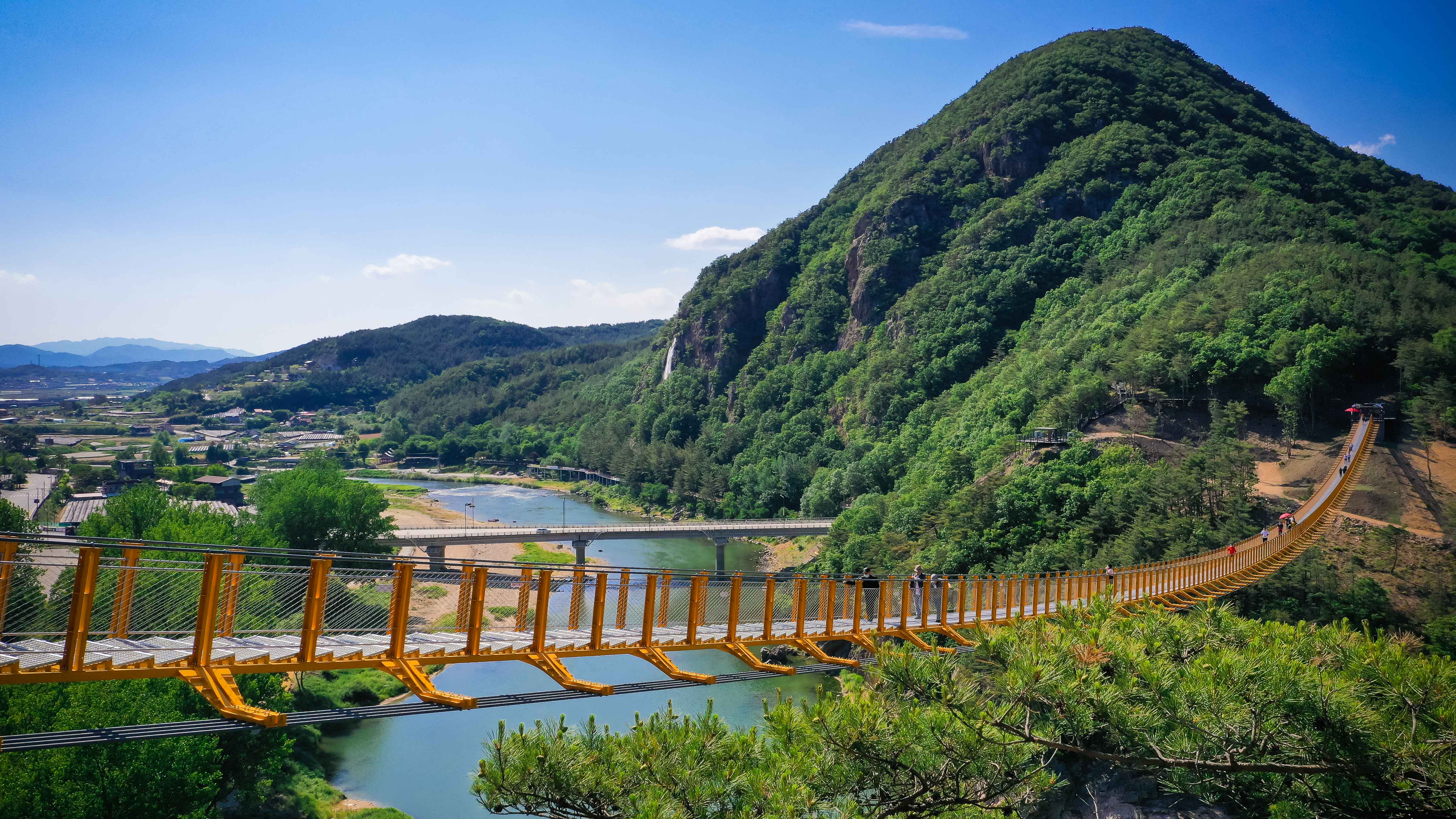 월영산 출렁다리 사진 3
