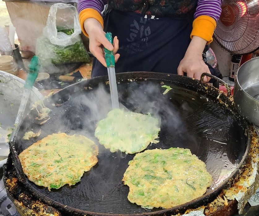 500원부침개 사진