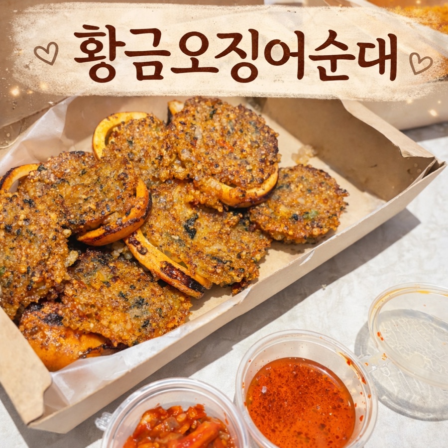 강릉원조누룽지 황금오징어순대 중앙시장 사진 4