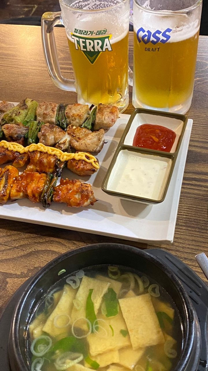 다사리아닭꼬치 사진
