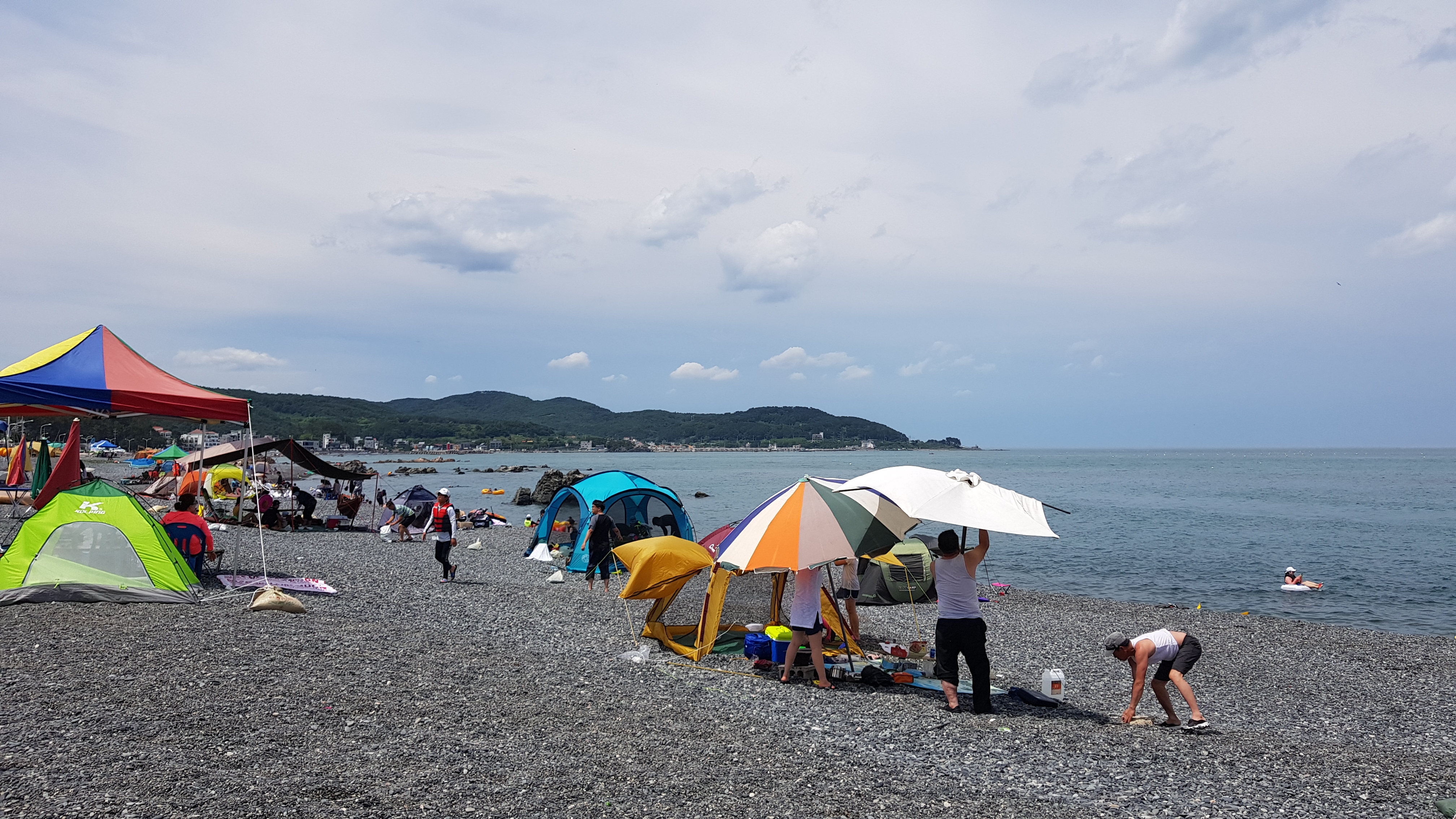 주전몽돌해변 사진 1