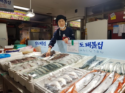 백련시장 사진 2
