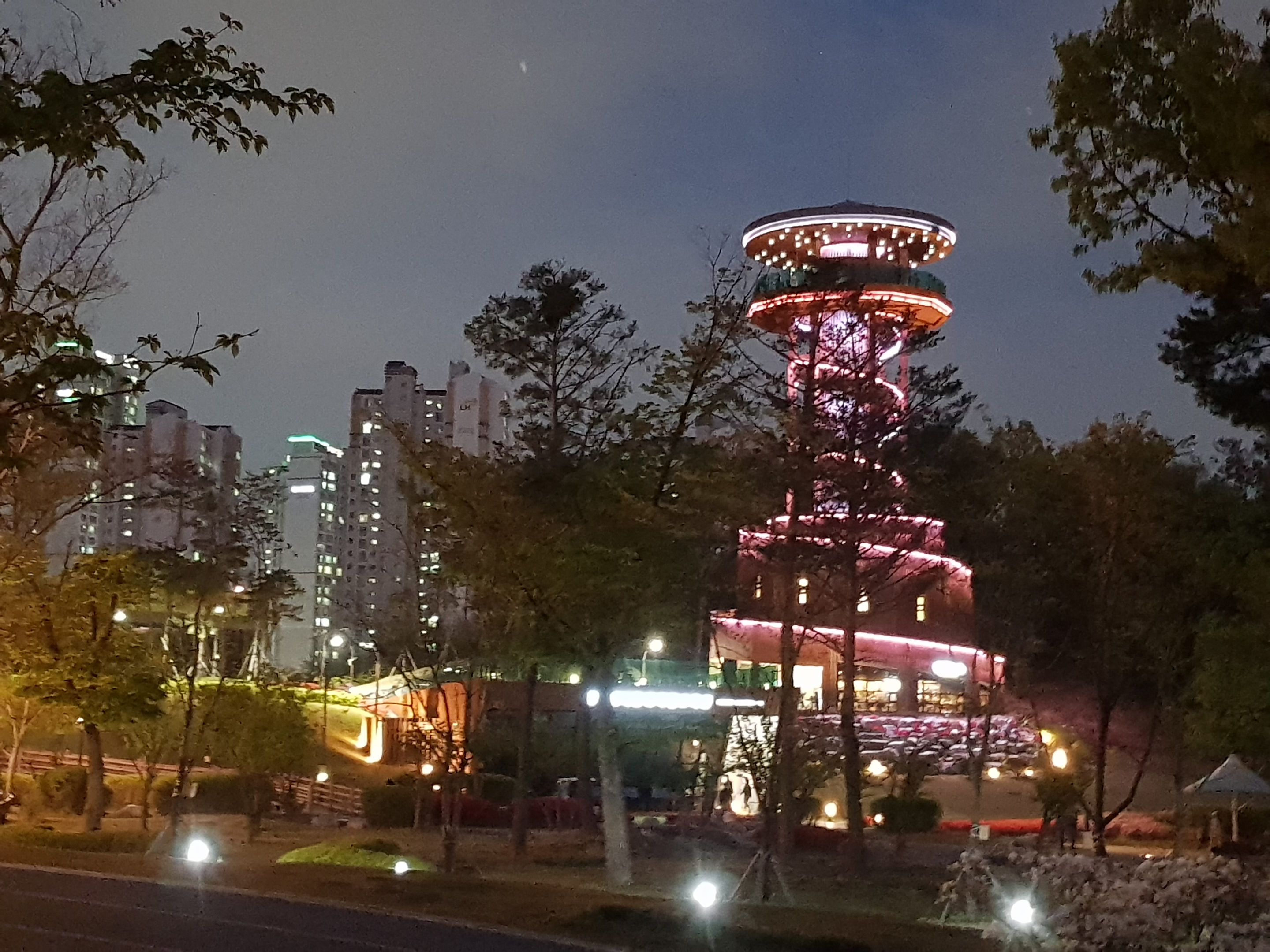 광교호수공원프라이부르크전망대 사진