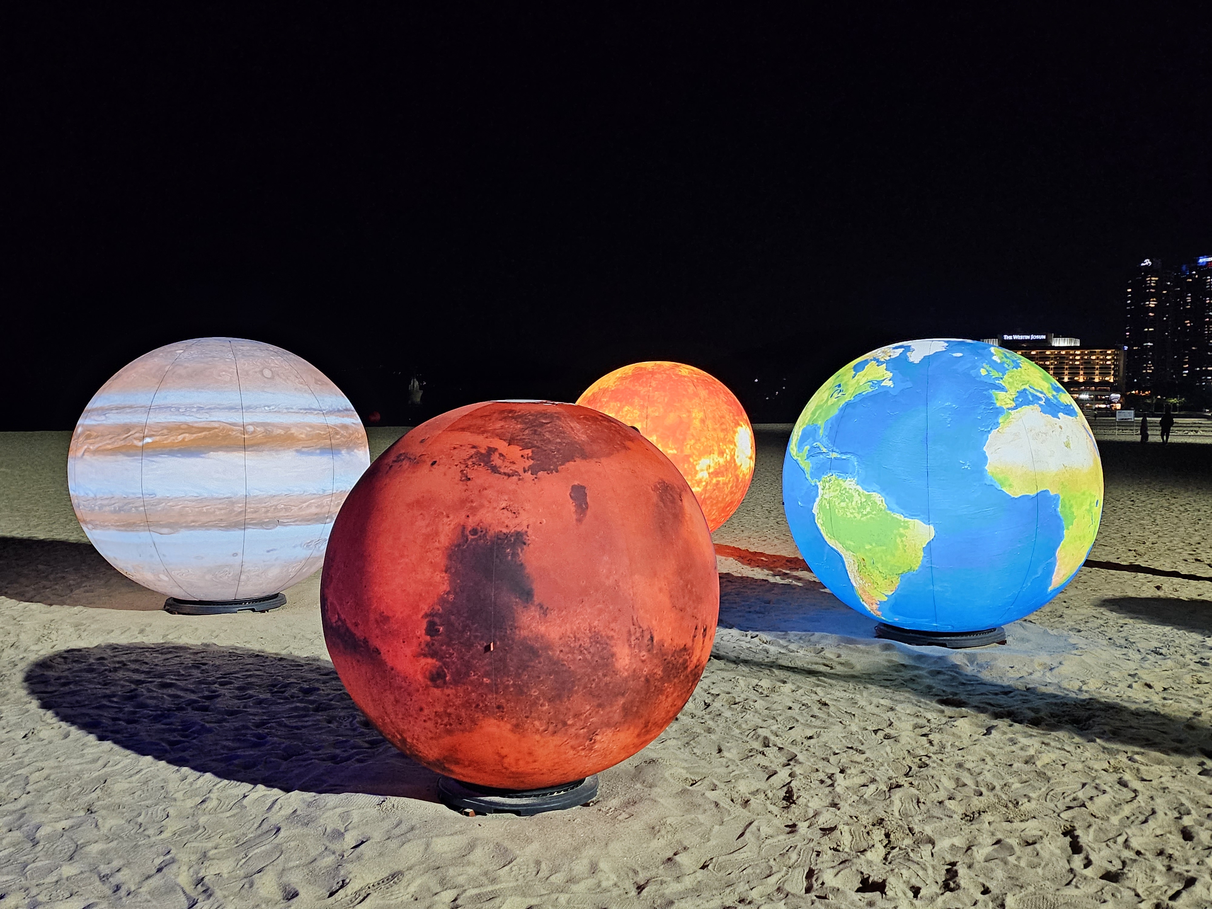 해운대빛축제 사진 2