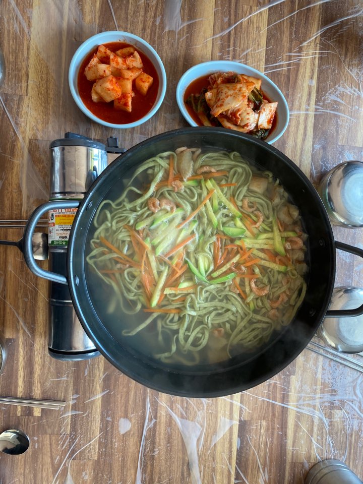 벌천포 선창감태칼국수 사진 3