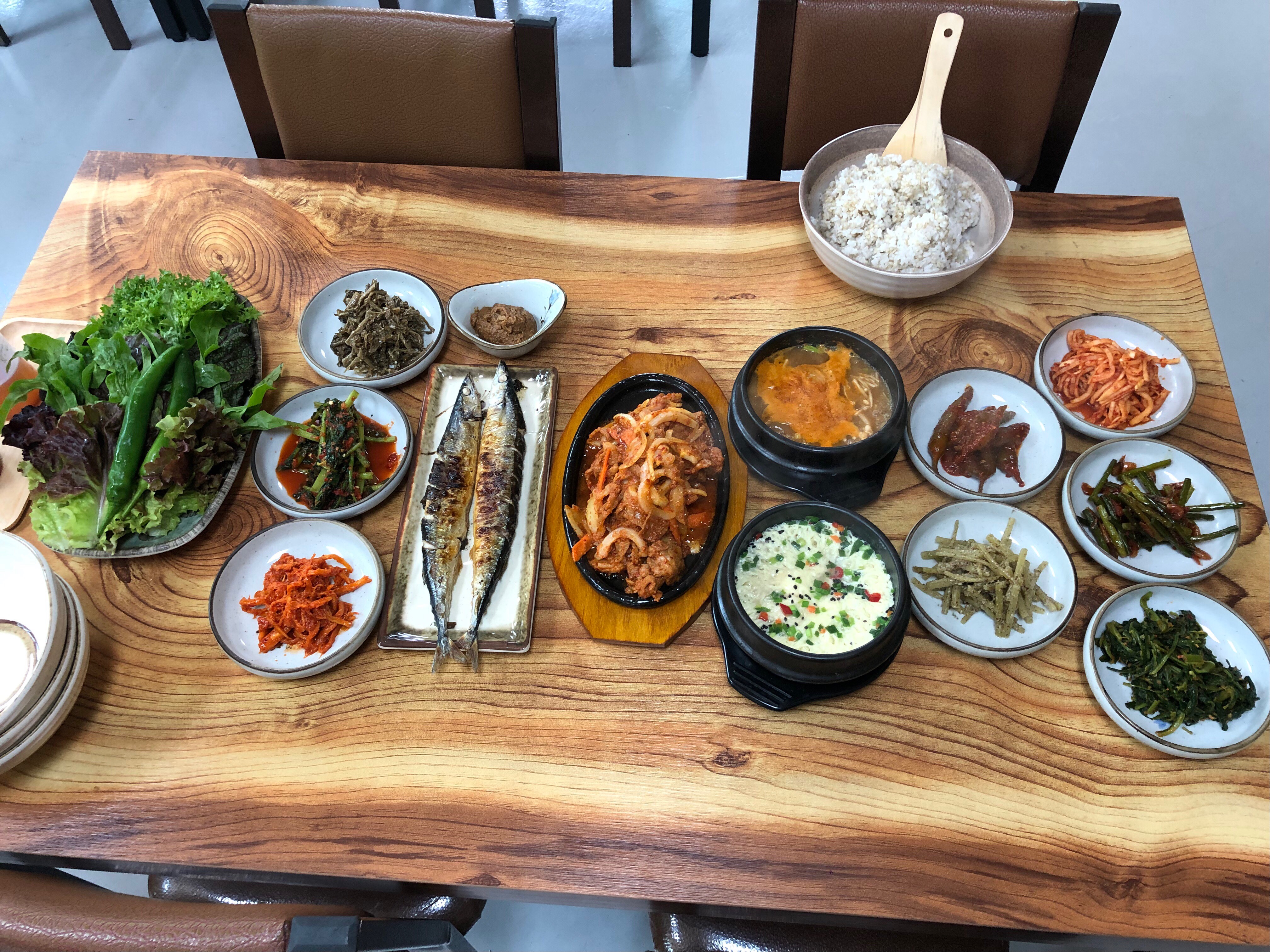 용문산보리밥 사진 2