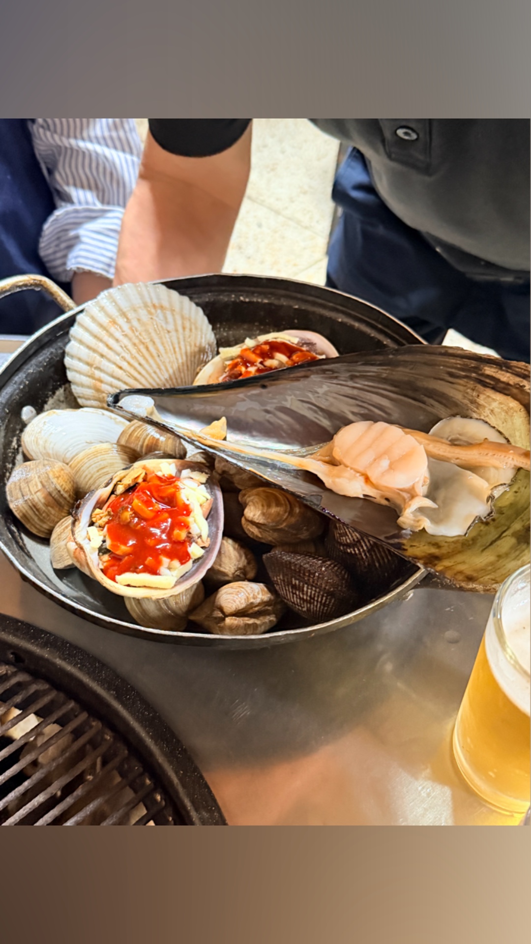 맥반석조개구이 사진 2