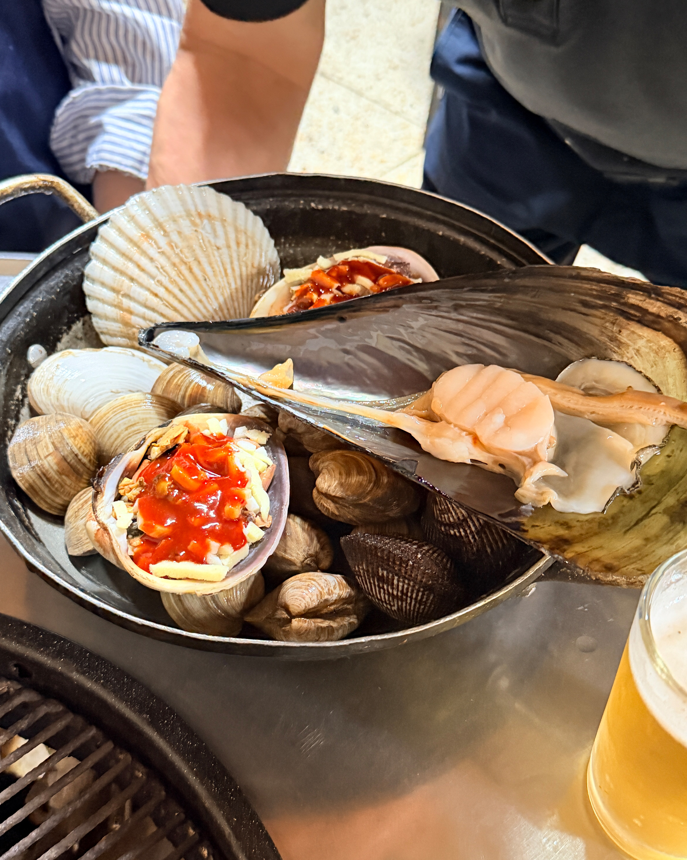 맥반석조개구이 사진 3