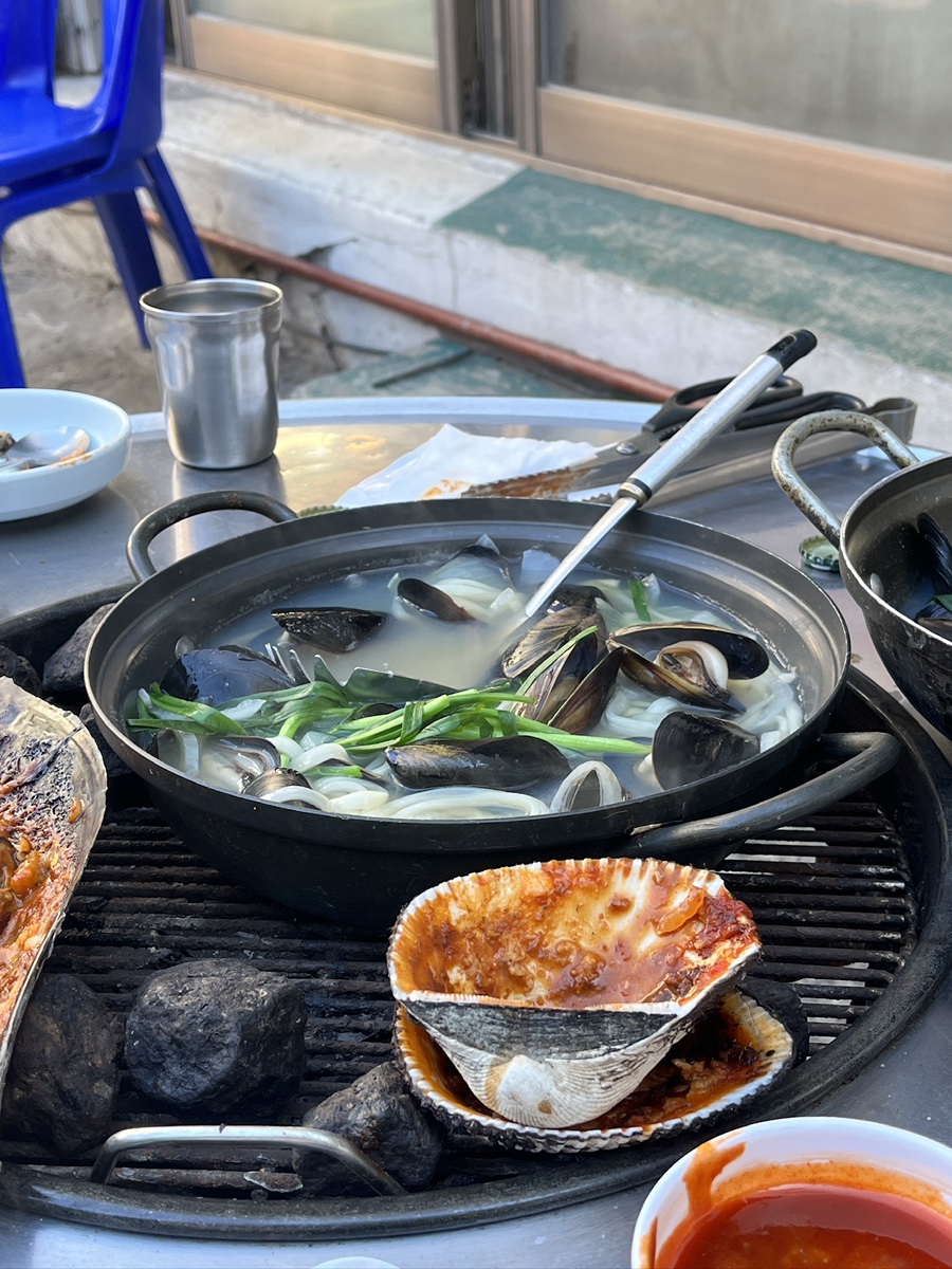 맥반석조개구이 사진 5