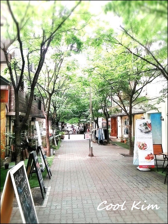 보정동카페거리 사진