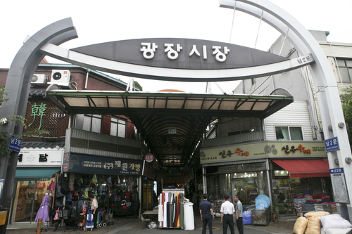 광장시장 사진 1