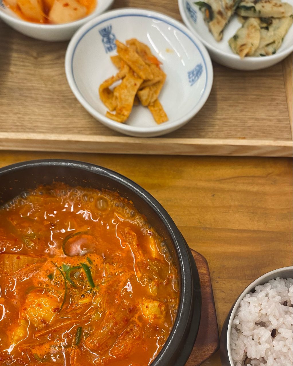 국시와 가래떡 사진